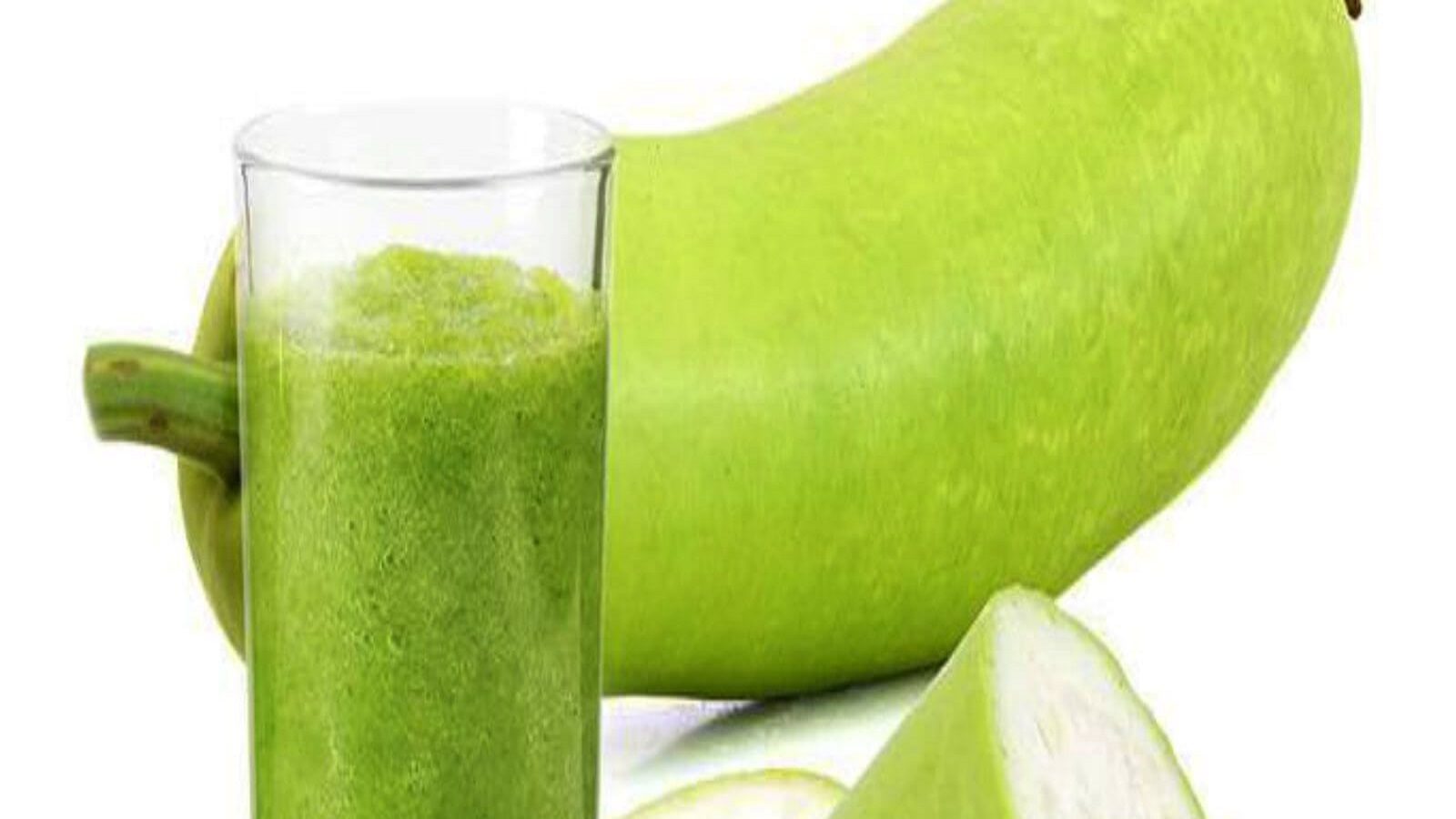 Drink Bottle Gourd juice on an empty stomach in the morning and lose