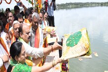 ಕಬಿನಿ, ಕೆಆರ್​ಎಸ್​ ಜಲಾಶಯಕ್ಕೆ ಬಾಗಿನ ಅರ್ಪಿಸಿದ ಸಿಎಂ ಬೊಮ್ಮಾಯಿ