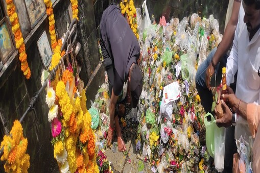 ಬೀದರ್​ನ ಶನಿದೇಗುಲದಲ್ಲಿ ಪೂಜೆ