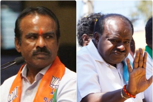 ಎಂಎಲ್​ಸಿ ರವಿಕುಮಾರ್/ಮಾಜಿ ಸಿಎಂ ಹೆಚ್​ಡಿ ಕುಮಾರಸ್ವಾಮಿ