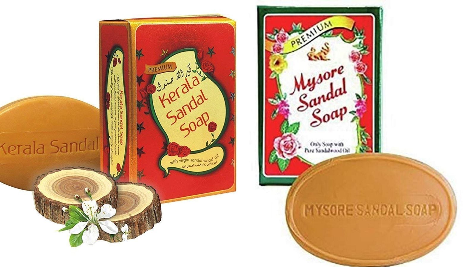 Buy The Origin Kerala Herbal Bath Scrub Soap Each 150 Grams (RED SANDAL) /  Pack of (3) Online at Lowest Price Ever in India | Check Reviews & Ratings  - Shop The World