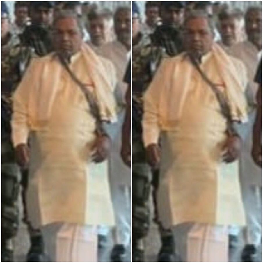  ಬೆಂಗಳೂರು: ಮಾಜಿ ಸಿಎಂ ಸಿದ್ದರಾಮಯ್ಯ ಅವರ ಕೈಗೆ ಪೆಟ್ಟಾಗಿದ್ದು, ಕೈಗೆ ಬ್ಯಾಂಡೇಜ್​​ ಹಾಕಿಕೊಂಡೆ ಪಕ್ಷದ ಕಾರ್ಯಕ್ರಮದಲ್ಲಿ ಭಾಗಿಯಾಗಿದ್ದಾರೆ. ಇಂದು ಕೋಲಾರ ನಗರದ ಹೊರವಲಯದಲ್ಲಿ ನಡೆಯುತ್ತಿರುವ ಜೈ ಭಾರತ್ ಸಮಾವೇಶದಲ್ಲಿ ಭಾಗಿಯಾಗಿದ್ದಾರೆ.