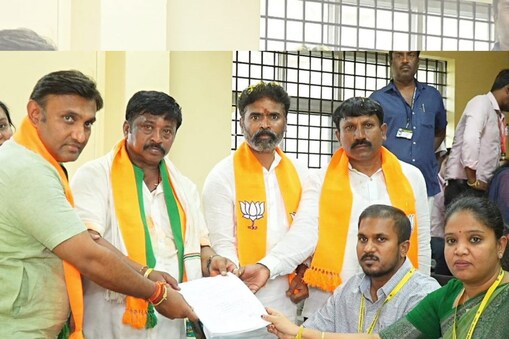 ಸುಧಾಕರ್ ನಾಮಪತ್ರ ಸಲ್ಲಿಕೆ