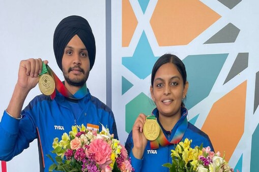 ಸರಬ್ಜೋತ್ ಸಿಂಗ್ ಮತ್ತು ದಿವ್ಯಾ ಟಿಎಸ್