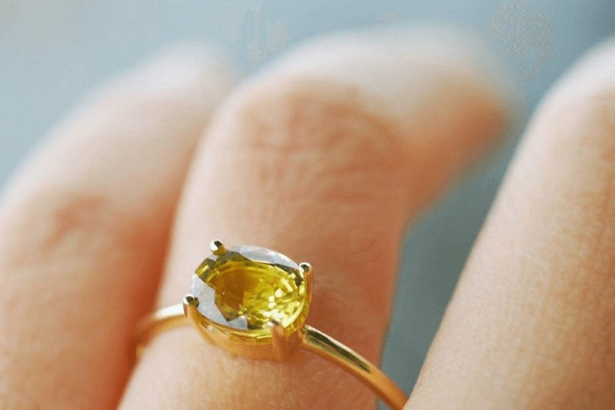 yellow sapphire stone, certified gemstones, pukhraj ring, pukhraj stone  price, pukhraj stone benefits, jupiter gemstone – CLARA