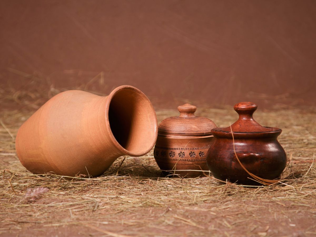 Cook food in 4 ways in earthen pot, no risk of breakage Clay Pot