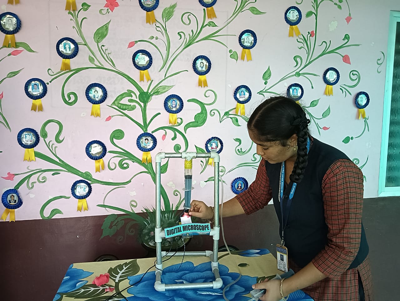 Positive Story Shirsi girl who made a digital microscope for just 800