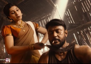Download Kaatera (2023) Dual Audio (Hindi-Kannada) Movie HDTS 480p