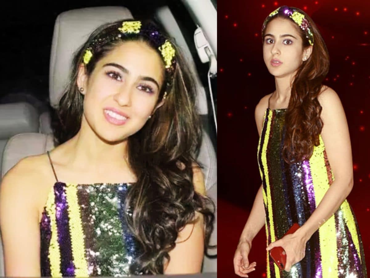 primark sequin dress sara ali khan Sara Ali Khan: ಪಾರ್ಟಿಗೆ ಕಡಿಮೆ ಬೆಲೆಯ ಡ್ರೆಸ್ ಧರಿಸಿದ್ದಕ್ಕೆ ಸೈಫ್ ಮಗಳನ್ನು  ಅವಮಾನಿಸಿದ್ರಾ ಕರಣ್ ಜೋಹರ್? | Sara ali khan once wore primark dress to party  this is what karan johar said