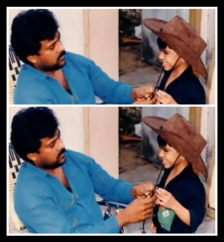In Pics Chiranjeevi And Ram Charan s Adorable Moments From RRR Actor s In Pics Chiranjeevi And Ram Charan s Adorable Moments From RRR Actor s