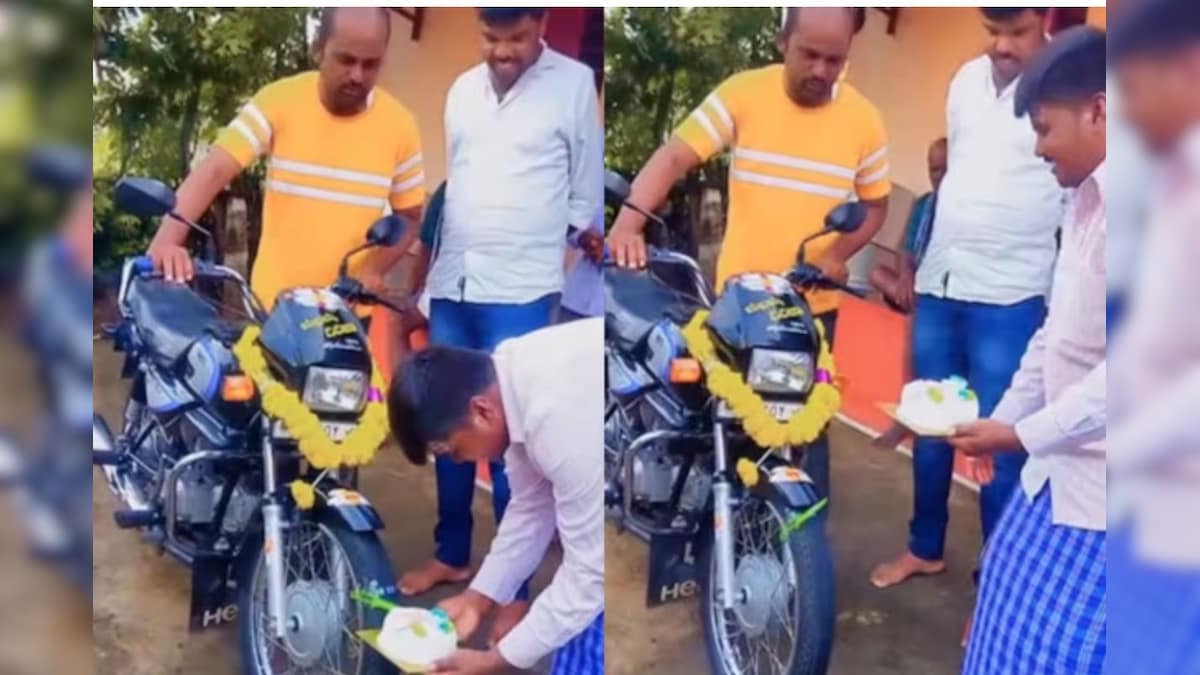एक ऐसी बाइक जिसने केक काटकर मनाया जन्मदिन! आप कैसे हैं यह रहा वीडियो!