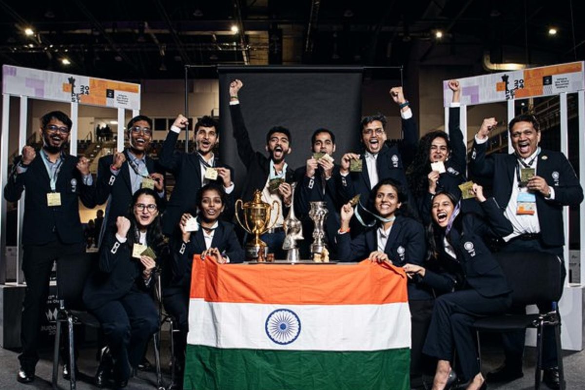 शतरंज ओलंपियाड: शतरंज ओलंपियाड में भारत को दोहरा झटका; ऐतिहासिक स्वर्ण विजेता महिला, पुरुष टीम! शतरंज ओलंपियाड: शतरंज ओलंपियाड में भारत को दोहरा झटका; ऐतिहासिक स्वर्ण विजेता महिला, पुरुष टीम!