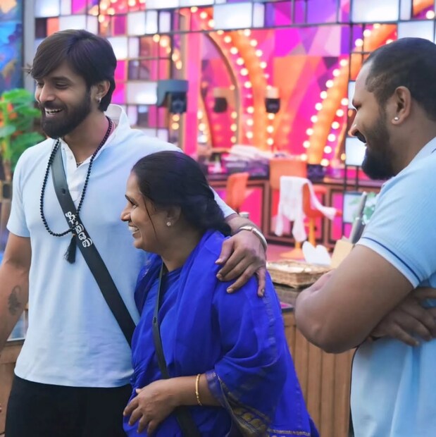  ಇನ್ನು ನನ್ನ ಅಮ್ಮ ಮನೆಗೆ ಬಂದಾಗ ನನ್ನ ಮಾತನಾಡಿಸೋಕ್ಕಿಂತ ಹನುಮಂತನನ್ನು ಮಾತನಾಡಿಸಿದ್ದೇ ಜಾಸ್ತಿ. ಹನುಮಂತ ಯಾರು ಅಂತ ಗೊತ್ತಾಗಿದ್ದೇ ನನ್ನ ಅಮ್ಮನಿಗೆ ಬಿಗ್‌ ಬಾಸ್‌ ಬಂದ ಮೇಲೆ. ತಾಯಿ ಪ್ರೀತಿ ಅಷ್ಟೇ. ಇದನ್ನು ವಿವಾದ ಮಾಡುವ ವಿಚಾರ ಎನೂ ಇಲ್ಲ ಎಂದಿದ್ದಾರೆ. ಖಂಡಿತವಾಗಿಯೂ ಖುಷಿ ಇದೆ ಎಂಬುದು ತ್ರಿವಿಕ್ರಮ್ ಮಾತು