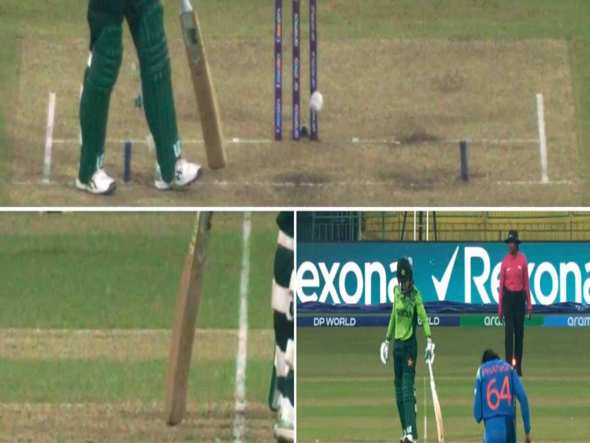 IND vs PAK: ಹೈವೋಲ್ಟೇಜ್ ಪಂದ್ಯದಲ್ಲಿ ವಿವಾದಾತ್ಮಕ ರನೌಟ್, ಅಂಪೈರ್ ಜೊತೆ ...
