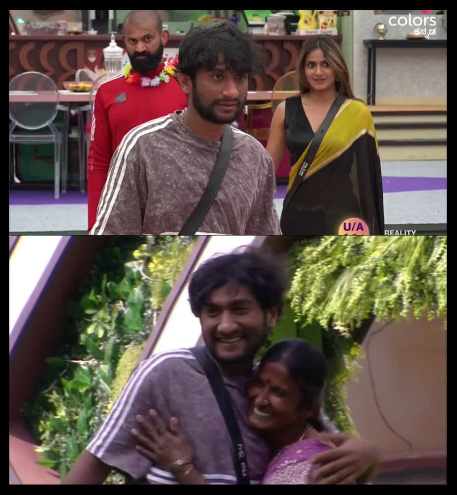 Bigg Boss 12: ದೊಡ್ಮನೆಗೆ ಬಂದ್ರು ಗಿಲ್ಲಿ ಅಪ್ಪ-ಅಮ್ಮ! ಎಲ್ಲಿದೆ ನಮ್ಮ ಟಗರು ಮರಿ ...