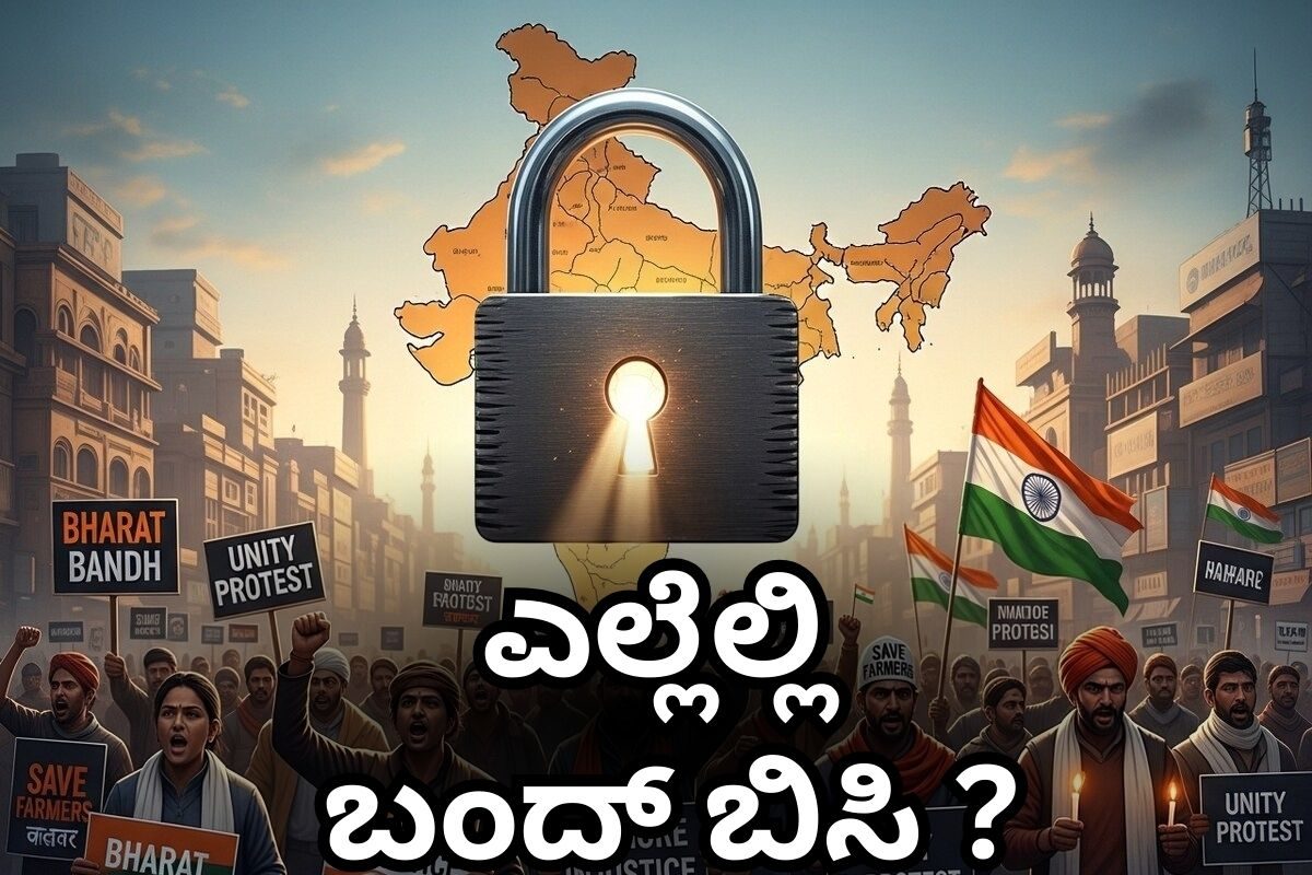 Bharat Bandh Statewise List: ಯಾವೆಲ್ಲಾ ರಾಜ್ಯಗಳಿಗೆ ತಟ್ಟಲಿದೆ ಭಾರತ್ ಬಂದ್ ಬಿಸಿ: ಕರ್ನಾಟಕದಲ್ಲಿ ಏನಿದೆ​​​ ಸ್ಥಿತಿ?