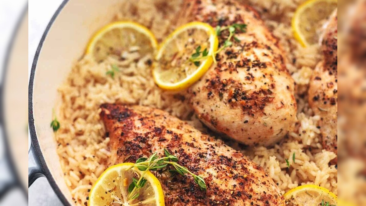 Breakfast Recipe: ಈಸಿ ಆ್ಯಂಡ್​ ಯಮ್ಮಿ ಲೆಮನ್ ಹರ್ಬ್ ಚಿಕನ್ ರೈಸ್; ಇಂದೇ ಟ್ರೈ ಮಾಡಿ, ರುಚಿ ಮಾತ್ರ ಅದ್ಭುತ ಅಂತೀರಿ!