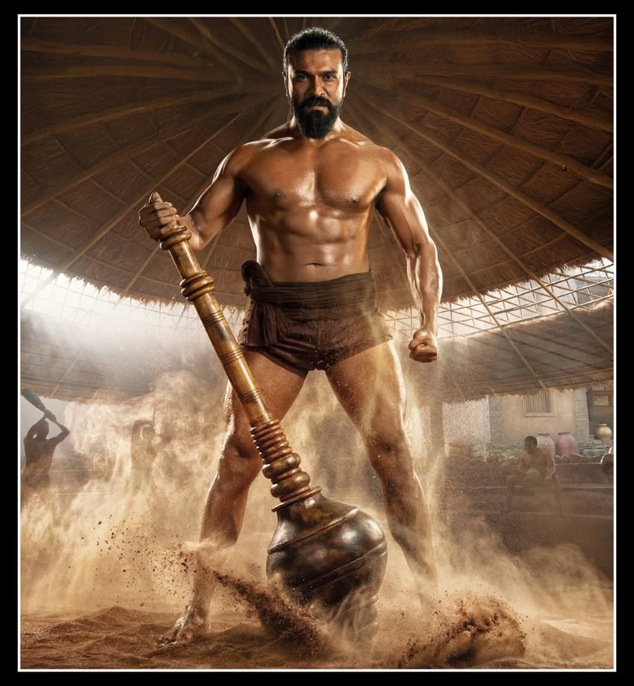 peddi movie ram charan workout video share on social media
