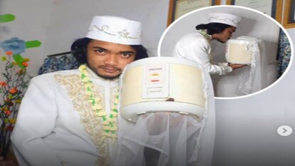 ರೈಸ್ ಕುಕ್ಕರ್ ಜೊತೆ ಮದುವೆ!