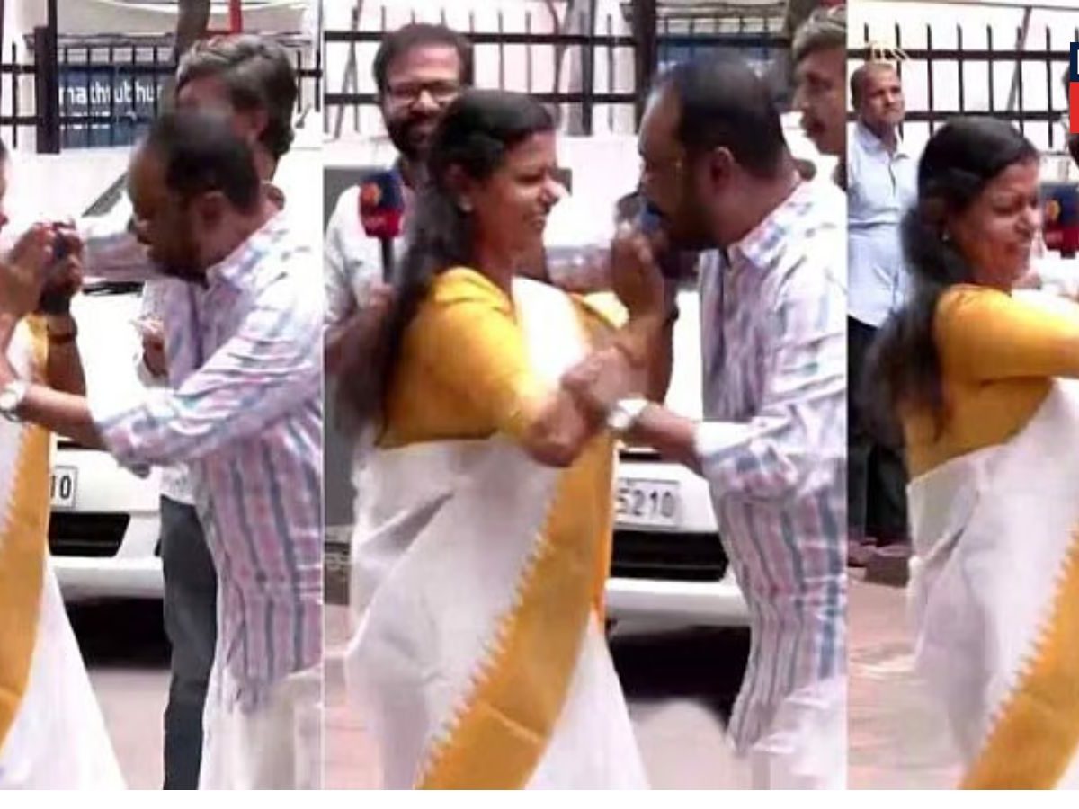 Kerala की विधायक ने कांग्रेस नेता को गले लगाने की कोशिश करने पर धक्का देकर दूर कर दिया; 4 Congress Leader: ತಳ್ಳಿದ್ರೂ ಬಿಡದೆ ಶಾಸಕಿಯನ್ನು ತಬ್ಬಿಕೊಳ್ಳೋಕೆ ಪರದಾಡಿದ ಕಾಂಗ್ರೆಸ್ ಮುಖಂಡ! ವಿಡಿಯೋ ವೈರಲ್ | Congress Leader Cherian Philip Tries To Hug lady mla | ರಾಷ್ಟ್ರೀಯ ಮತ್ತು ...