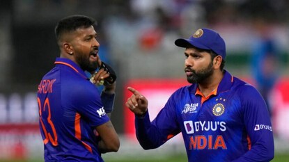ಹಾರ್ದಿಕ್ ಪಾಂಡ್ಯ- ರೋಹಿತ್ ಶರ್ಮಾ