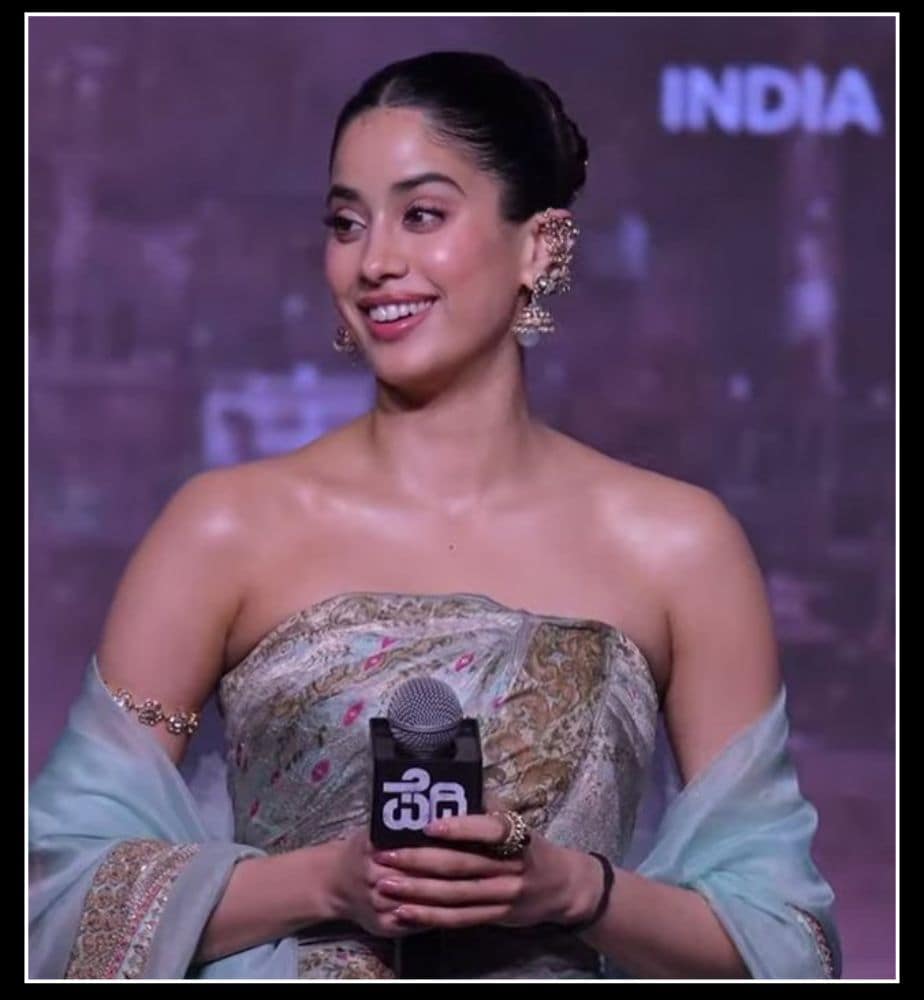 Janhvi Kapoor share experience working with shiva rajkumar in peddi movie