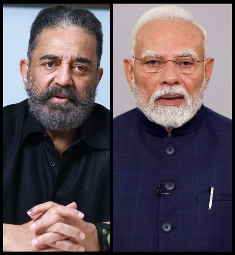 Kamal Haasan supports PM Modi appeal Share Video on social media