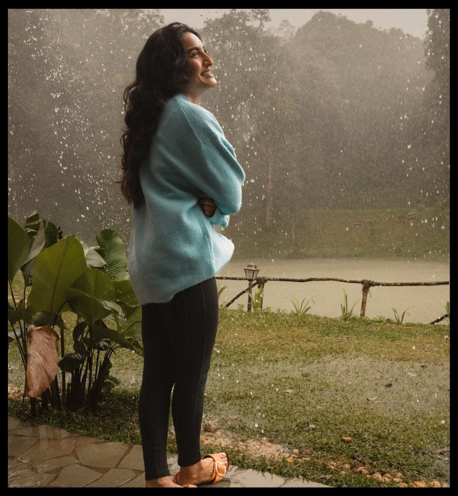 kannada actress krishi thapanda got emotional at rajesh podcast over love life