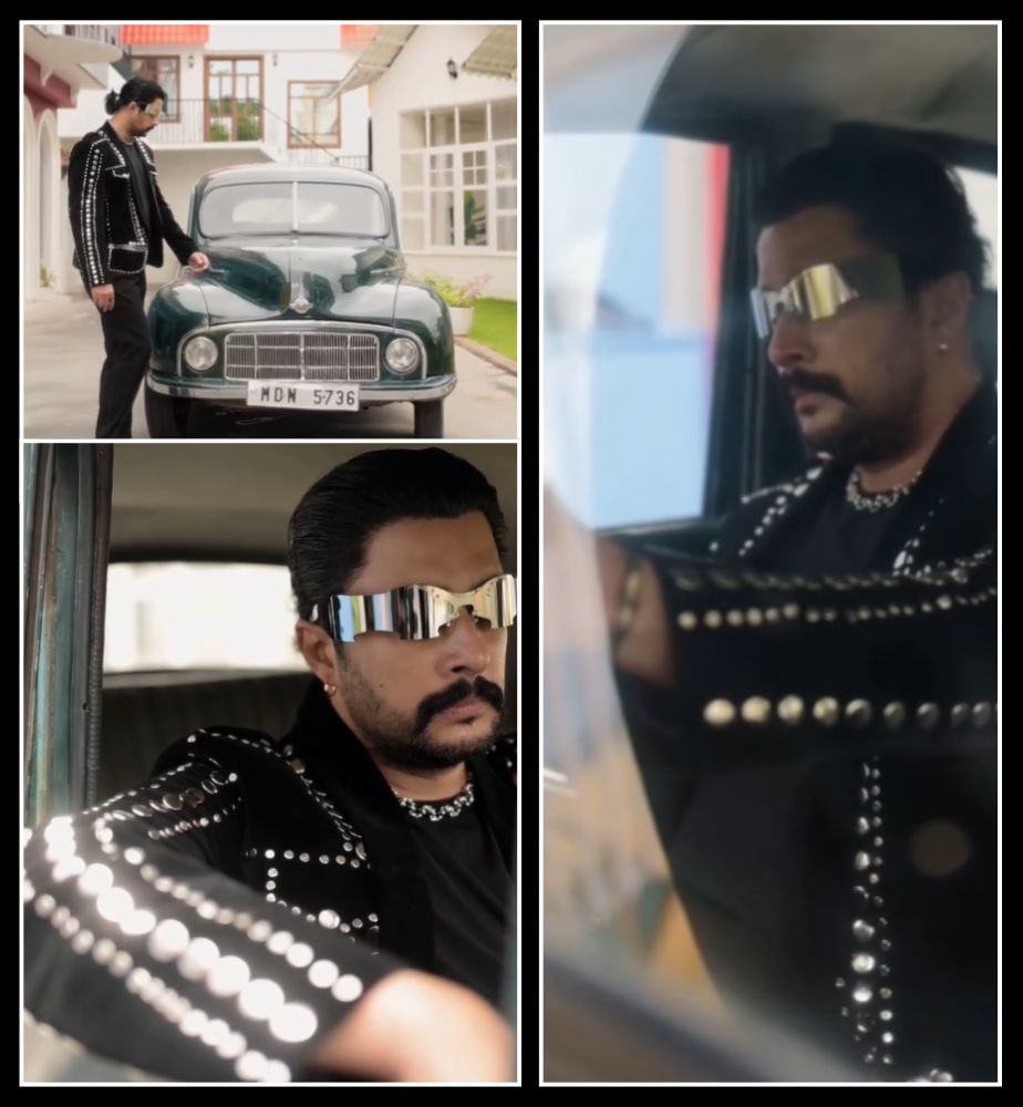 kannada actor nenapiral prem new retro look video share on social media