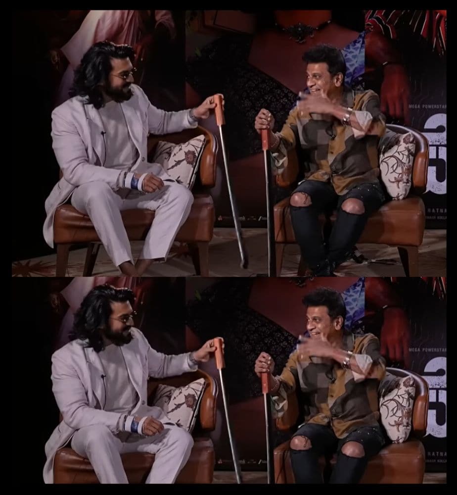 Ram charan Janhvi Kapoor Dialogue with Long of Shiva Rajkumar Movies