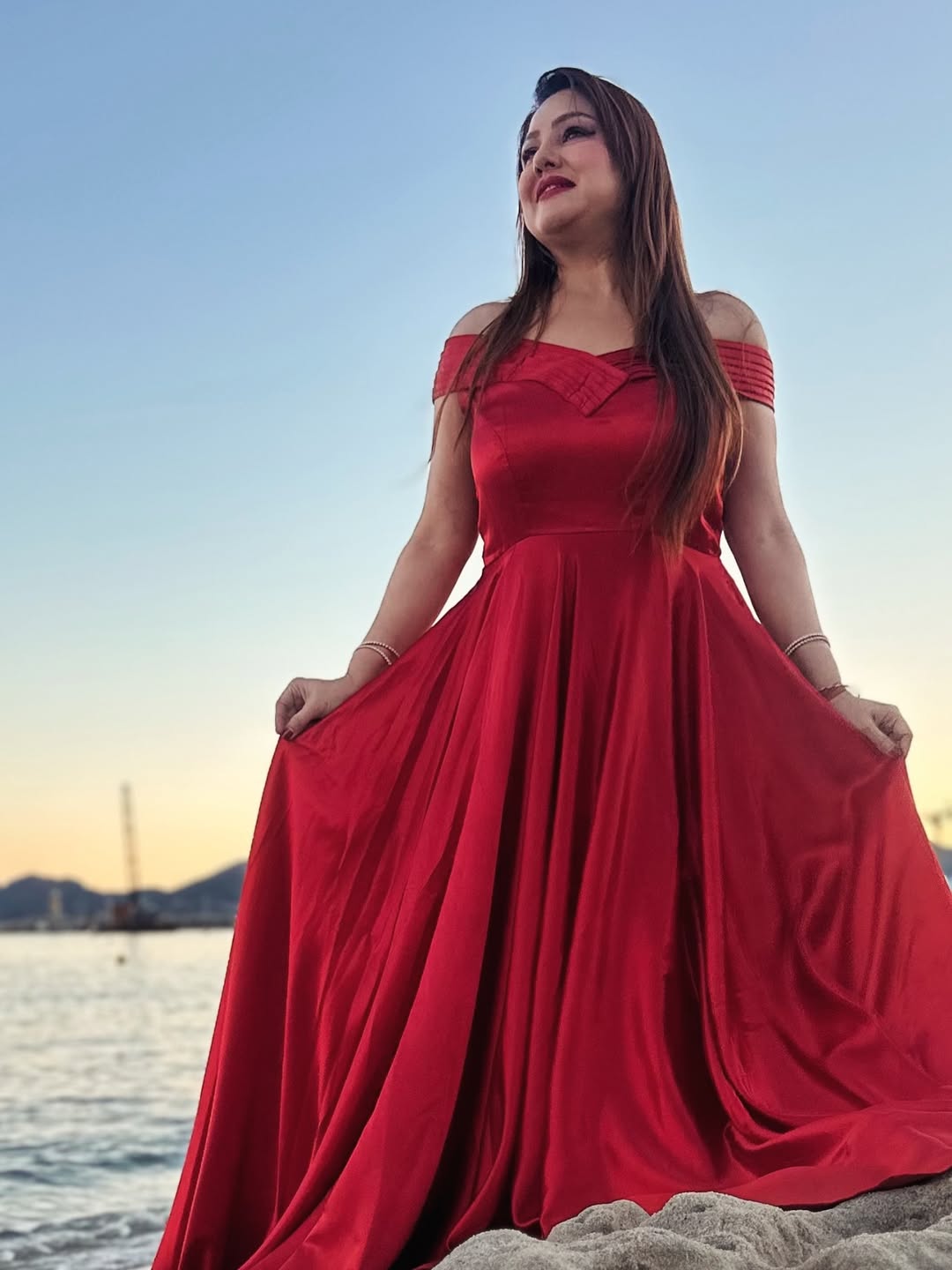 priyanka upendra, priyanka upendra latest photos, priyanka upendra photos, priyanka upendra in French Riviera, priyanka upendra in cannes 2026, priyanka upendra french riviera red gown photos share on social media, ಪ್ರಿಯಾಂಕಾ ಉಪೇಂದ್ರ, ಪ್ರಿಯಾಂಕಾ ಇನ್ ಕಾನ್ಸ್, ಪ್ರಿಯಾಂಕಾ ಇನ್ ಫ್ರೆಂಚ್ ರಿವೇರಿಯಾ, ಪ್ರಿಯಾಂಕಾ ಉಪೇಂದ್ರ ಫೋಟೋಸ್