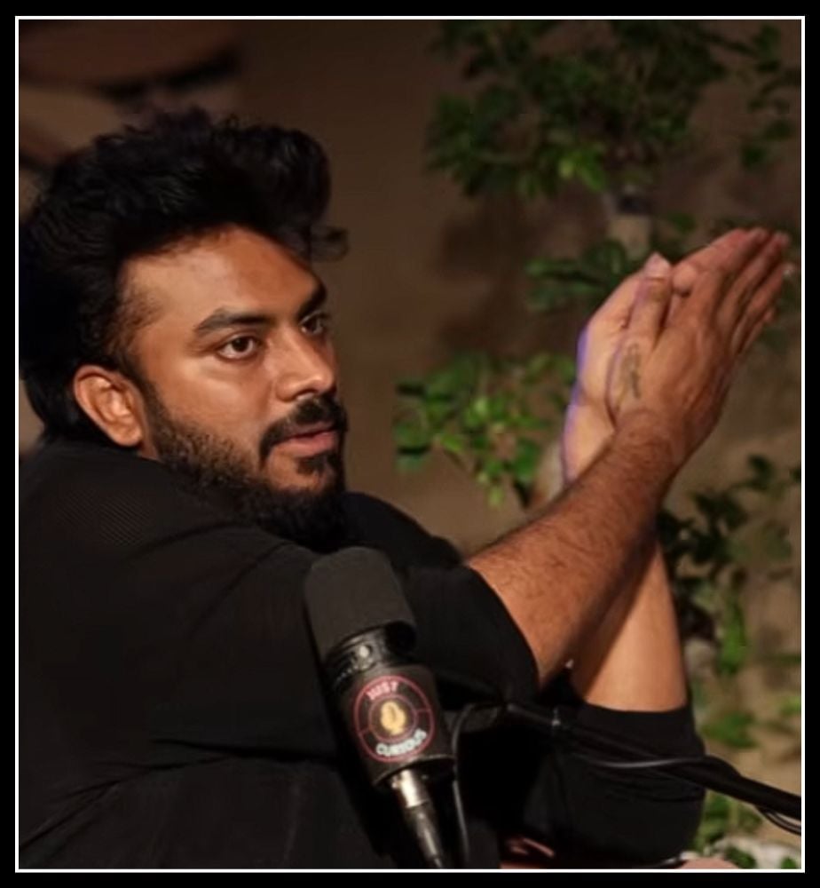 rapper chandan shetty special stars two tattoos on both hands