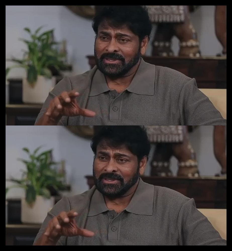 mega star chiranjeevi talk about shivanna and video got viral