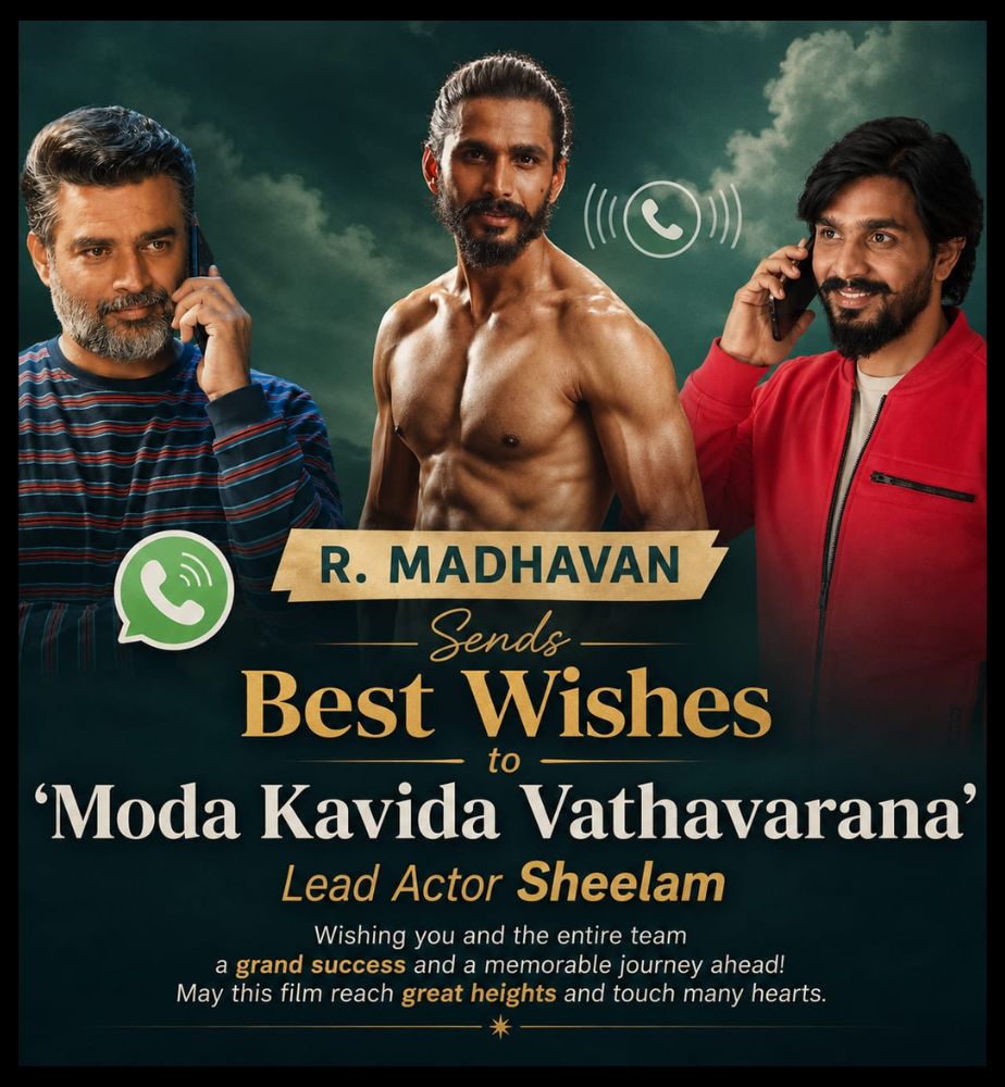 R Madhavan wishes Sheelam Simple Suni Moda Kavida Vatavarana Movie