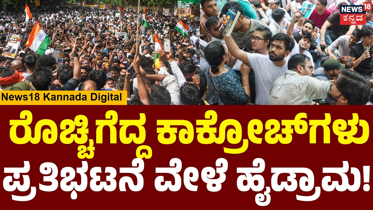 Cockroach Party Protest in Delhi | Internet's "Cockroach Janta Party" Storms Jantar Mantar | N18V