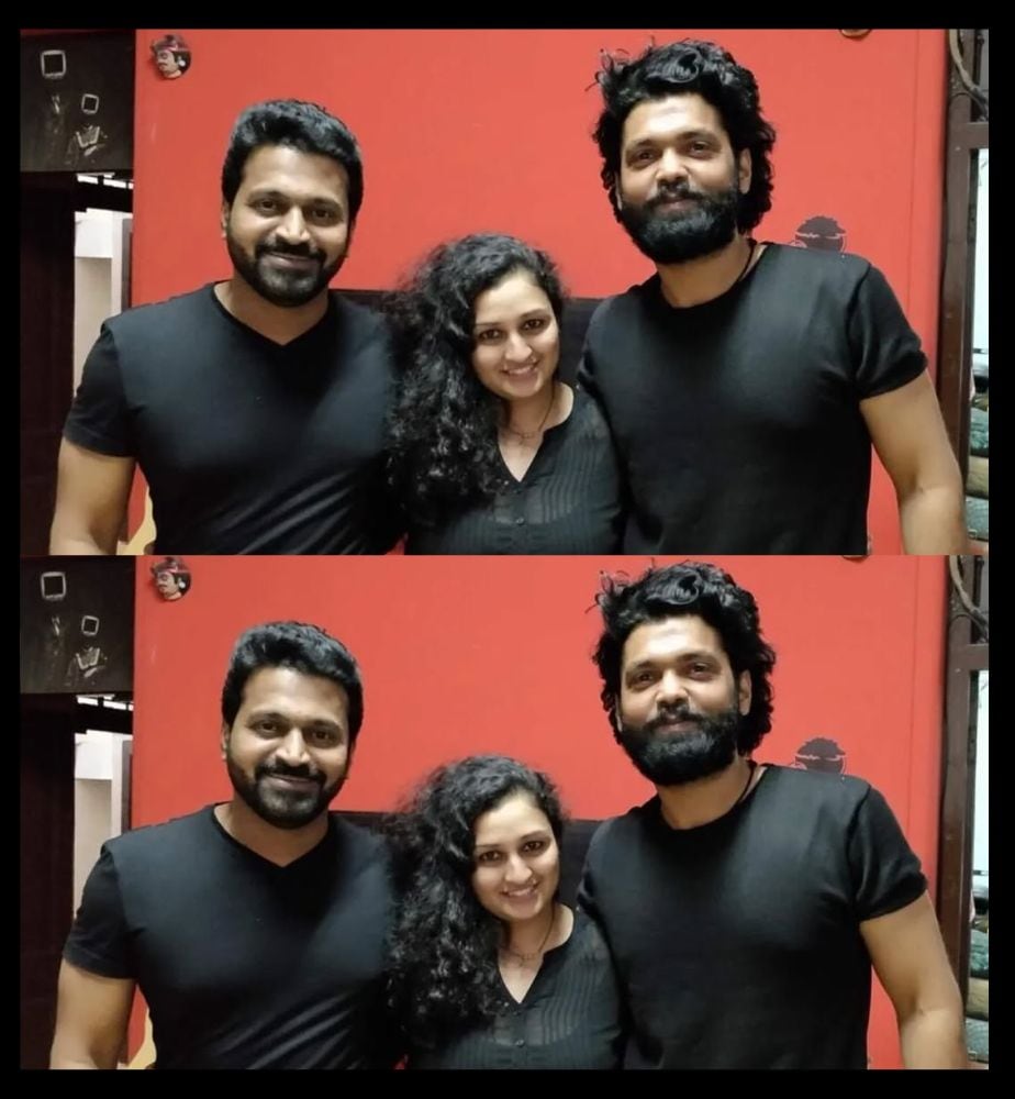 rishab shetty wife pragathi shetty wish to rakshith shetty on birthday