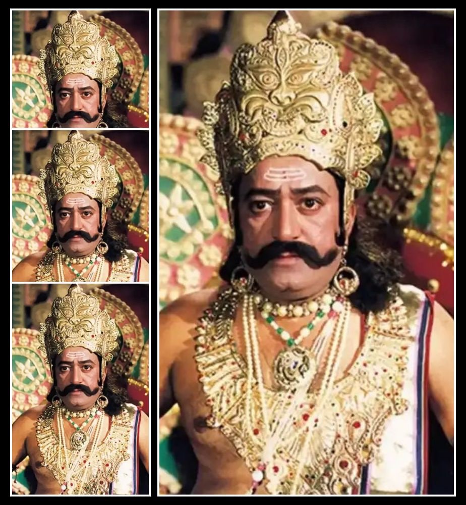 who roared in the role of ravana in ramayana who who is best is the best