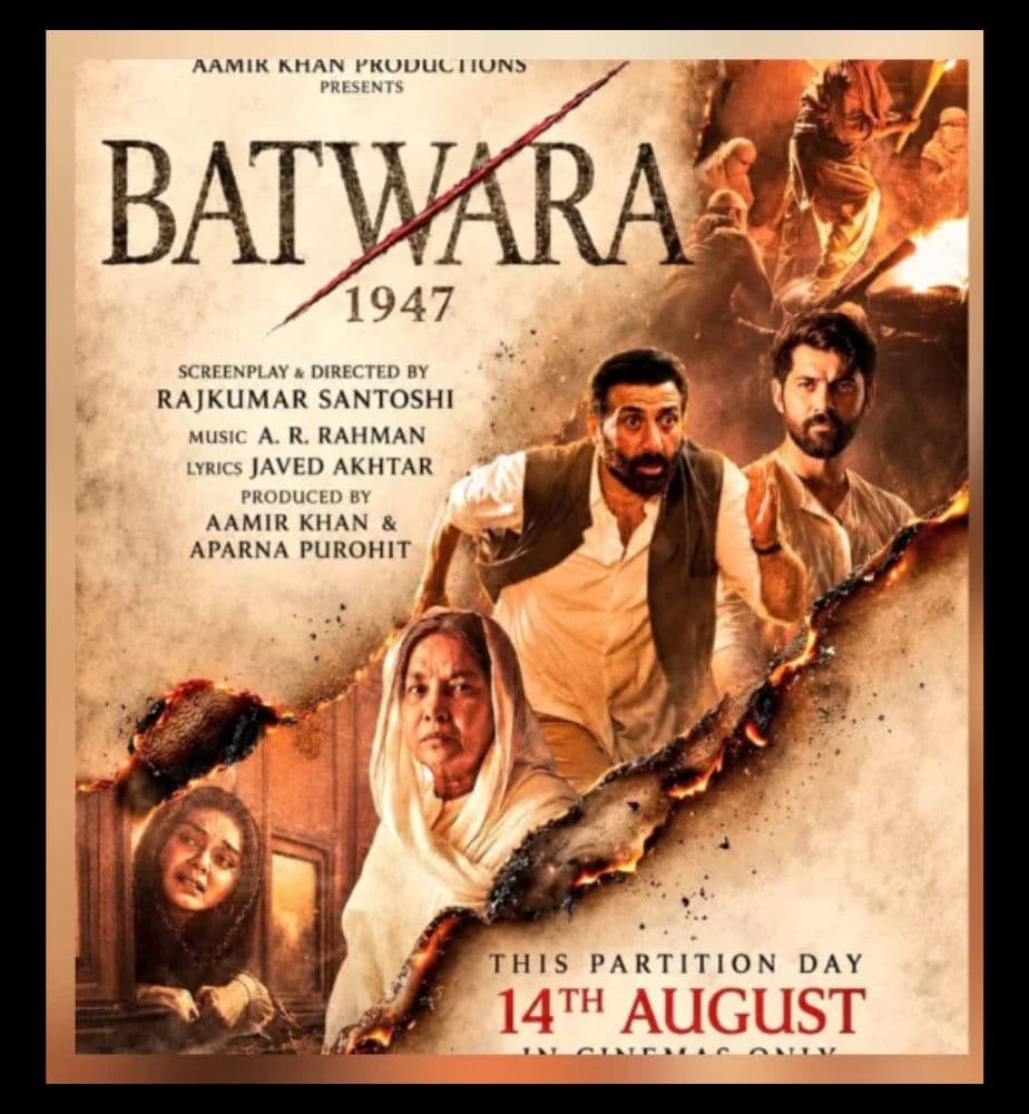 Sunny Deol Preity Zinta Batwara 1947 Movie Trailer Release
