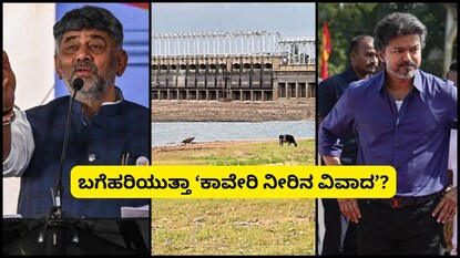 ಕರ್ನಾಟಕ ಸಿಎಂ ಡಿಕೆ ಶಿವಕುಮಾರ್, ತಮಿಳುನಾಡು ಸಿಎಂ ವಿಜಯ್ 