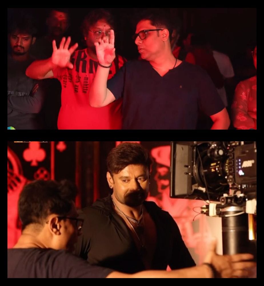 darshan devil film director milana prakash share film making video on social media