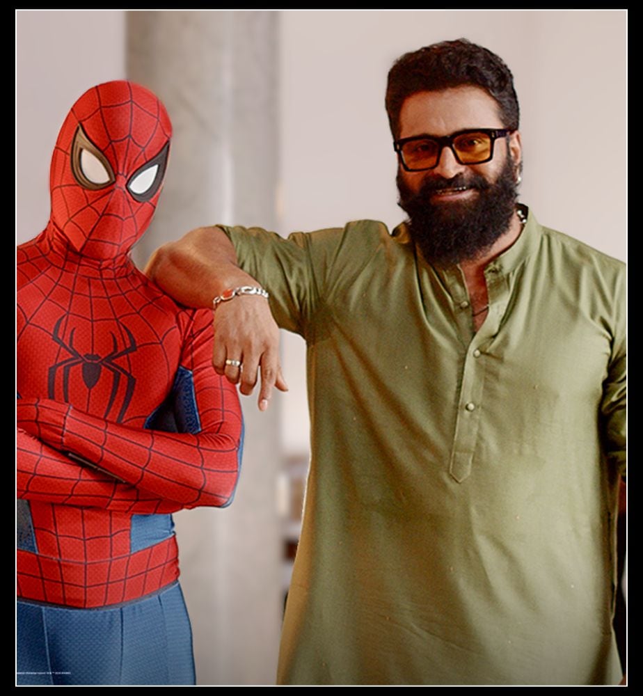 Rishab Shetty Spider Man Brand New Day Movie Video got viral
