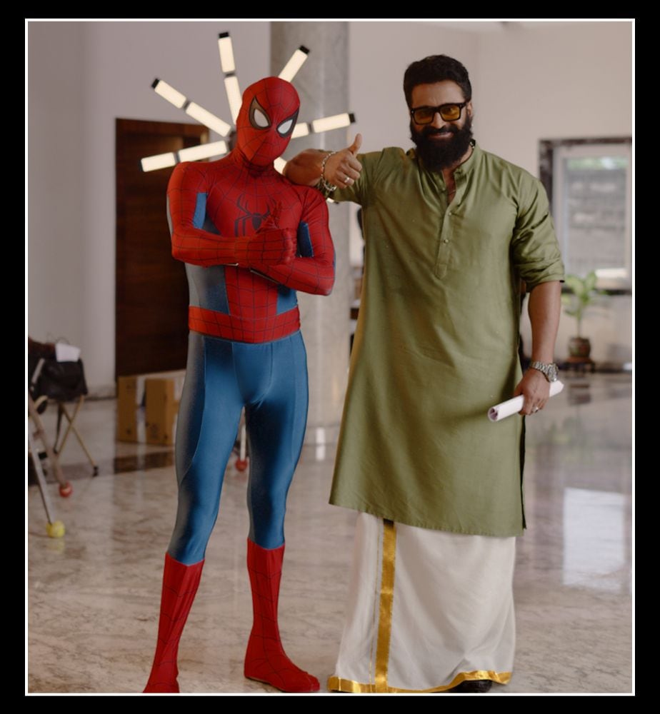 Rishab Shetty Spider Man Brand New Day Movie Video got viral