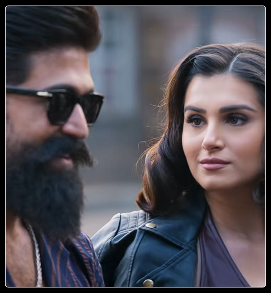Toxic Movie Rebecca Raya love story in Manamohaka Song