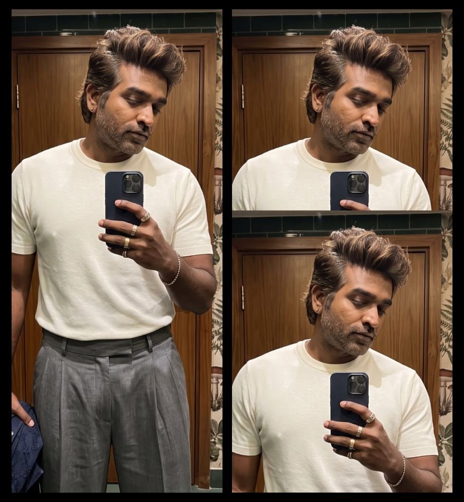 kollywood actor vijay sethupathi slim look photo got viral