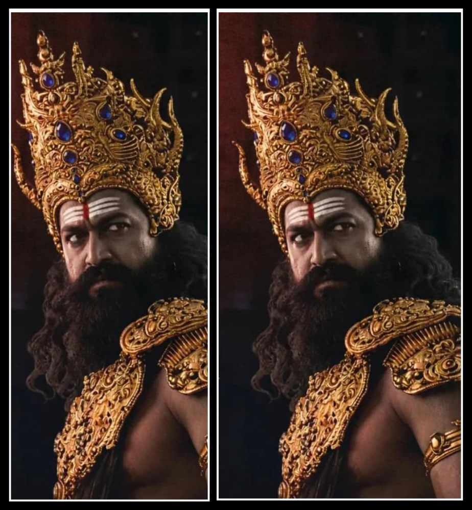 Bollywood Ramayana Movie Yash Ravana Look Reveal