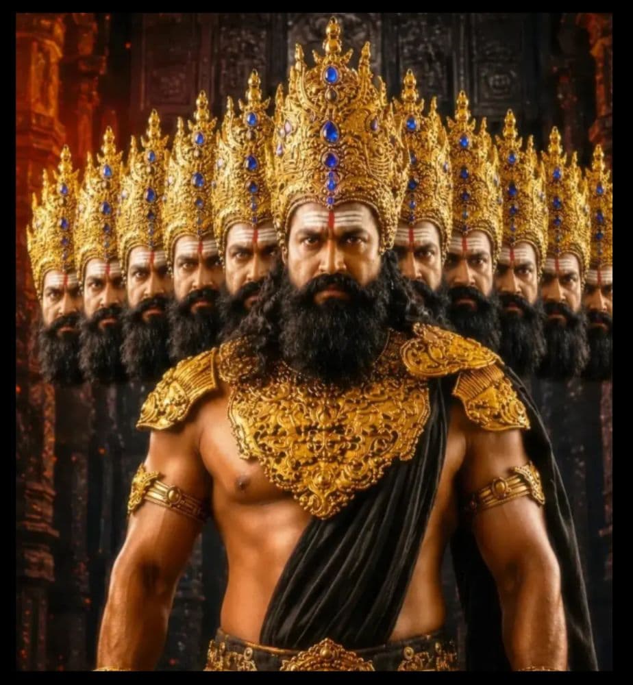 who roared in the role of ravana in ramayana who who is best is the best