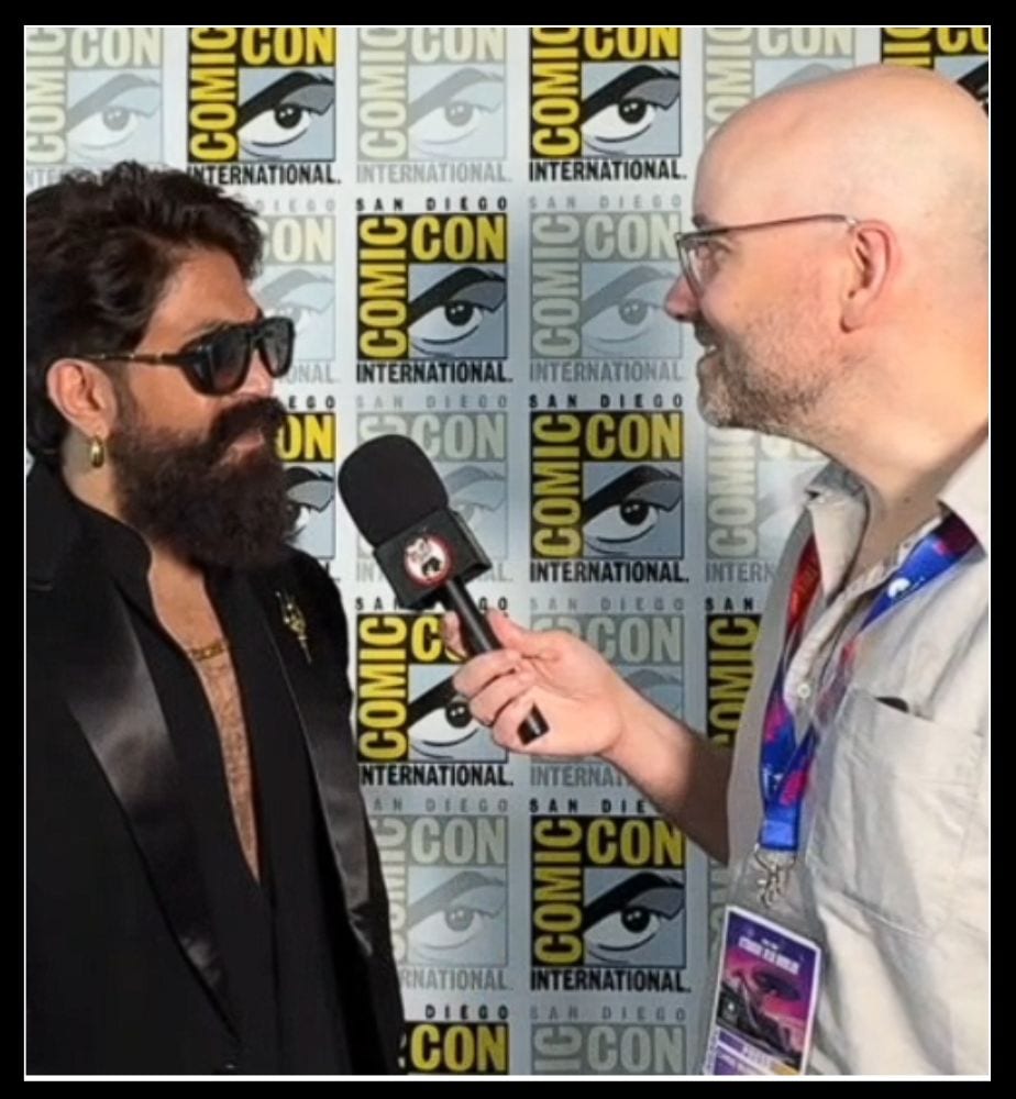 rocking star yash talk about toxic at america comic con 2026