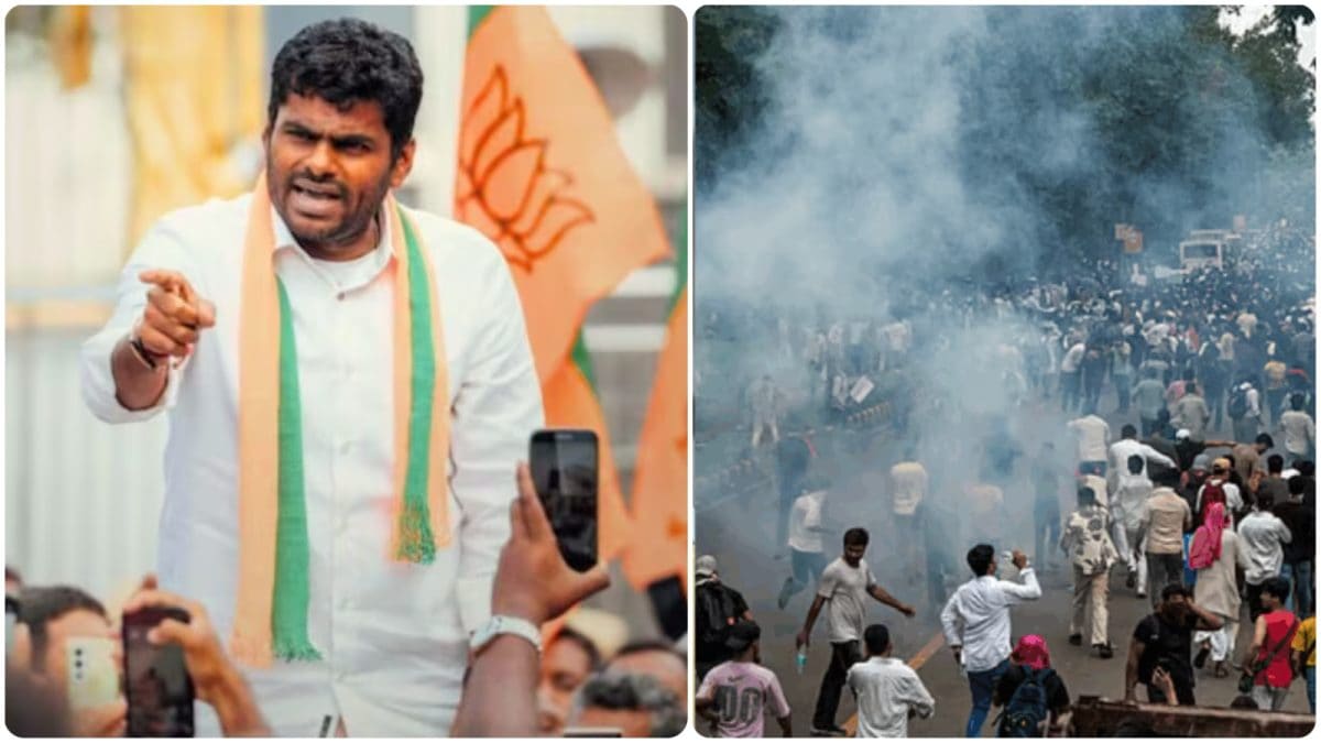 के. अन्नामलाय ने नेत्र पेपर लीकेज विरोधी छात्रों का समर्थन किया, केंद्र सरकार की प्रतिक्रिया की आलोचना