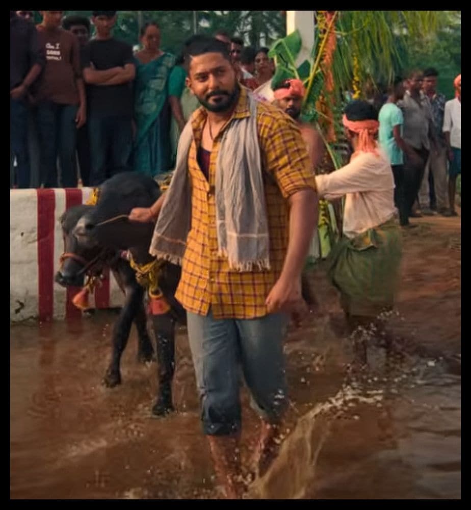 prajwal devaraj raj b shetty karavali movie trailer review