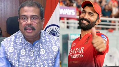 ಧರ್ಮೇಂದ್ರ ಪ್ರಧಾನ್-ದಿನೇಶ್ ಕಾರ್ತಿಕ್ ಧರ್ಮೇಂದ್ರ ಪ್ರಧಾನ್-ದಿನೇಶ್ ಕಾರ್ತಿಕ್